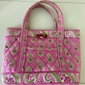 Vera Bradley Bermuda Pink Paisley Toggle Bag